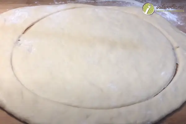 Pitta mpigliata preparazione1