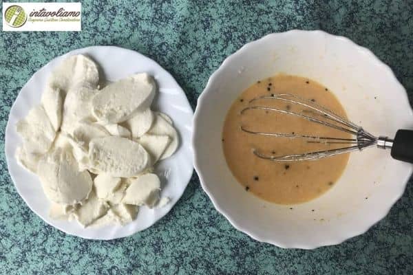 parmigiana prepazione uova mozzarella