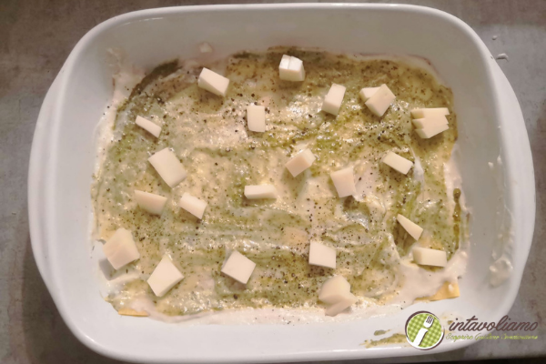 lasagne al pesto genovese provola