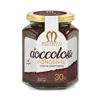 Dark spreadable cream