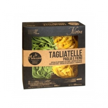 Tagliatelle paglia e fieno, egg and spinach pasta