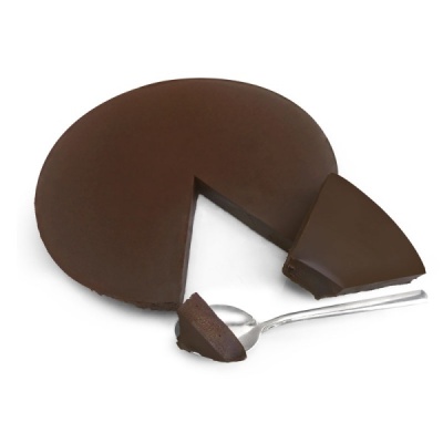 Soft dark chocolate cake