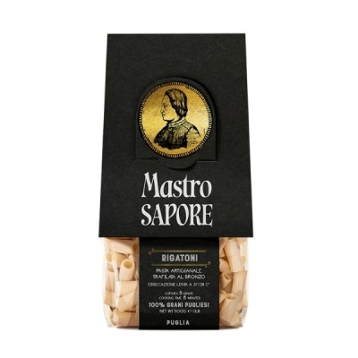 Rigatoni di semola di grano duro