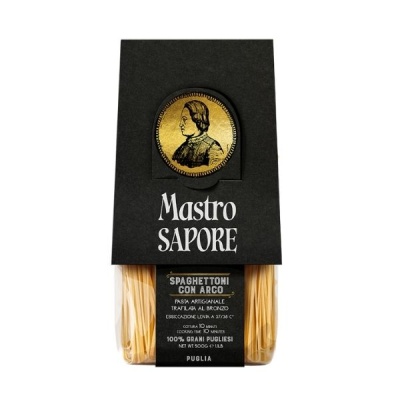 Spaghettoni con arco di semola di grano duro